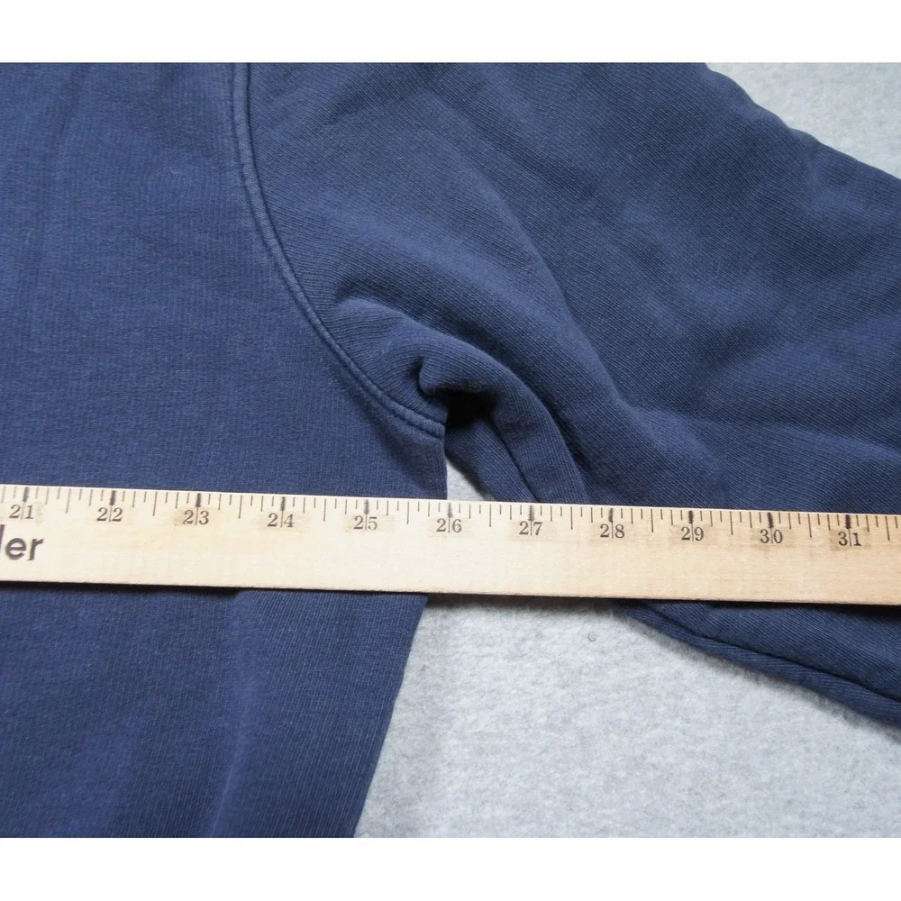 Vintage Nike Sweatshirt Mens Large Blue Crewneck Pullover Y2K Sweater Swoosh
